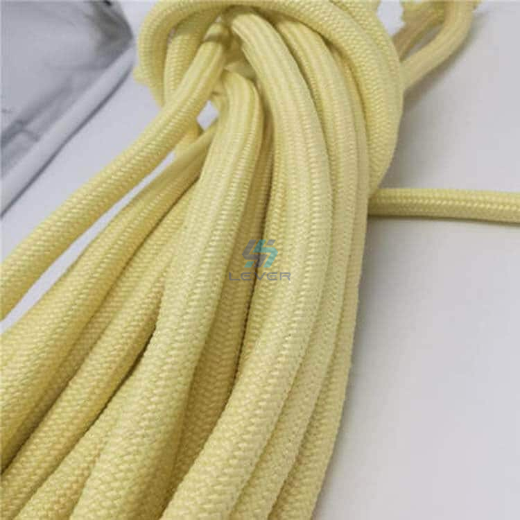 Abrasion Resistant Non Stretch Aramid Rope Fibers For Industry Military